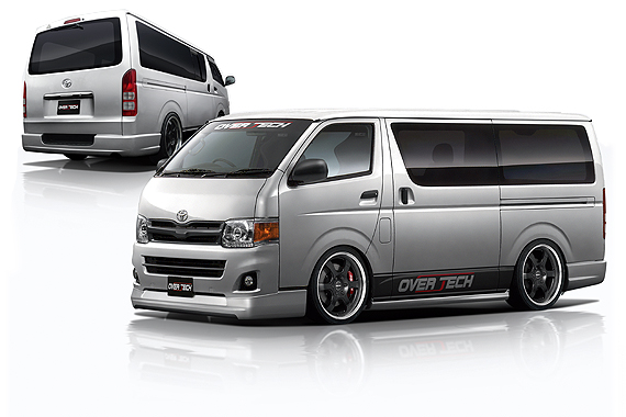 OVER TECH HIACE AERO PARTS [FULL KIT]